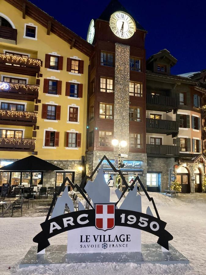 Appartement Arc 1950 M, Ski Au Pied, Piscine Exterieure Chauffee, Remontees Mecaniques A 100M, Sauna Et Salle De Sports Les Arcs  Экстерьер фото